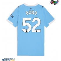 Ženski Nogometni dresi Manchester City Oscar Bobb #52 Domači 2025-26 Kratek Rokav